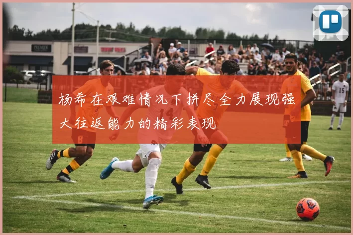 杨希在艰难情况下拼尽全力展现强大往返能力的精彩表现